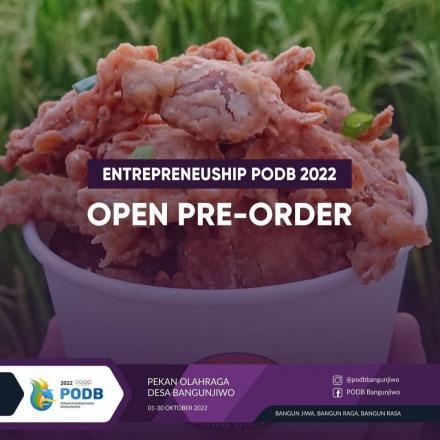 Enterpreneurship PODB Kalurahan Bangunjiwo 2022