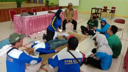 Kegiatan Pelatihan Kampung Siaga Bencana Bangunjiwo Hari Ke 2