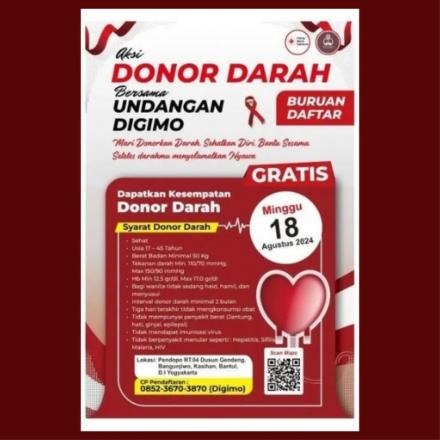 INFORMASI DONOR DARAH