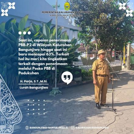 Apel Pamong Kalurahan Senin 7 Oktober 2024