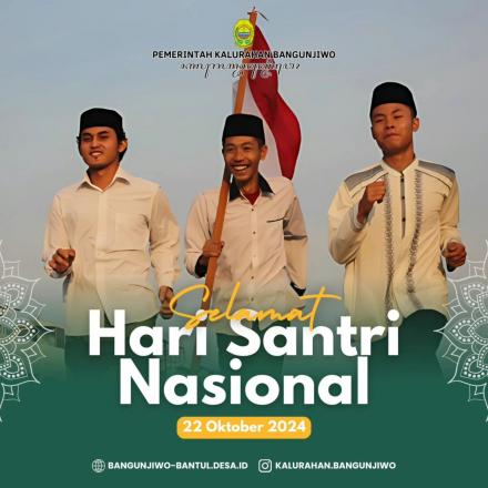 Selamat Hari Santri Nasional Tahun 2024