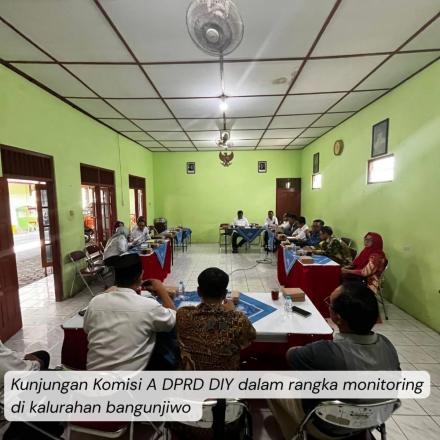 Kunjungan Komisi A DPRD DIY di Bangunjiwo