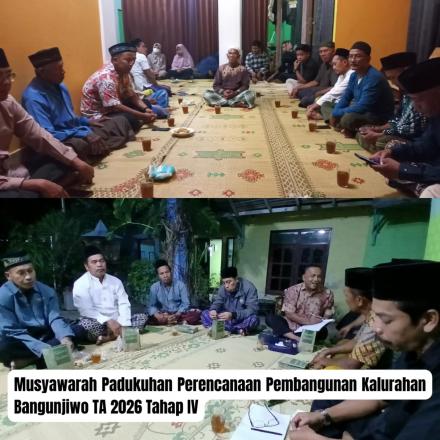 Musyawarah Padukuhan Perencanaan Pembangunan TA 2026 di Padukuhan Kalirandu, Bibis dan Kalipucang