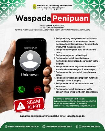 Waspada Penipuan
