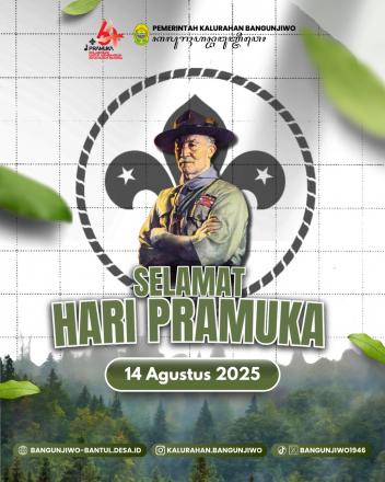 Selamat Hari Pramuka Tahun 2025