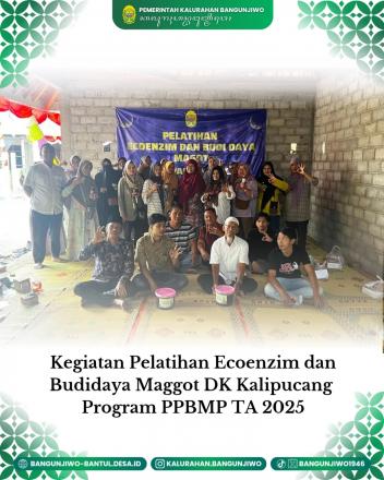 Kegiatan Pelatihan Pengelolaan sampah rumah tangga