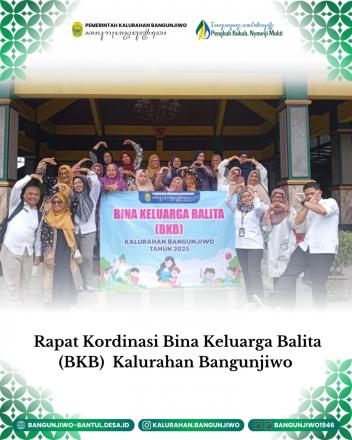 Rapat Koordinasi Kader BKB Kalurahan Bnagunjiwo