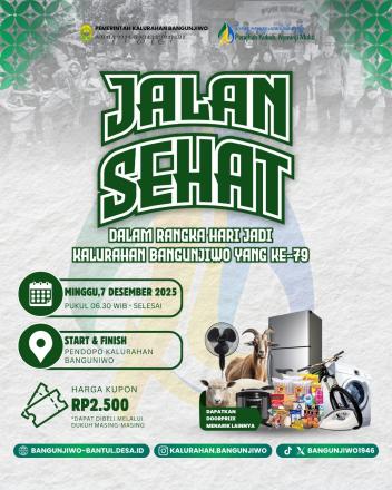  Kegiatan Jalan Sehat