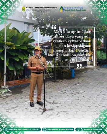 Apel Pamong Kalurahan Bangunjiwo 17 November 2025