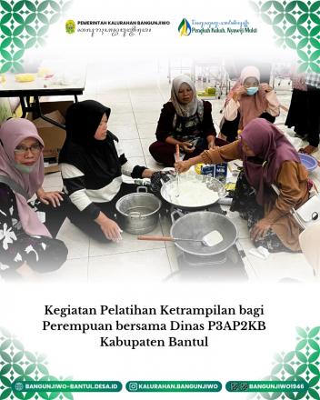 Pelatihan Ketrampilan Memasak bagi Perempuan Korban Kekerasan Kapanewon Kasihan 