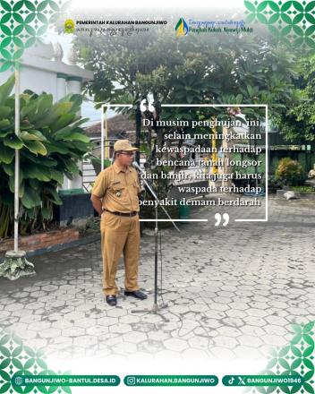 Kegitan Apel Pamong Kalurahan 24 November 2025