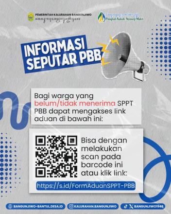 Informasi Pelayanan SPPT PBB-P2