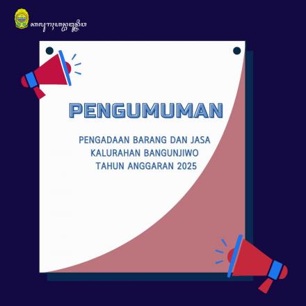 Pengadaan Barang dan Jasa TA 2025