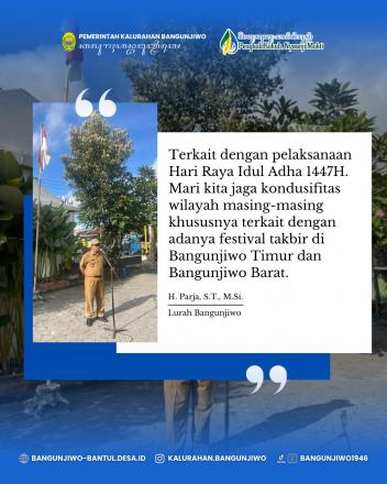 Apel Pamong Kalurahan Bangunjiwo Senin 25 Mei 2026