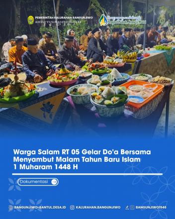Tradisi Menyambut Malam Tahun Baru 1 Muharam 1448 H di Bangunjiwo