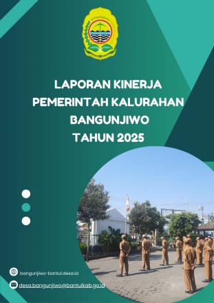 LAPORAN KINERJA PEMERINTAH KALURAHAN TA 2025